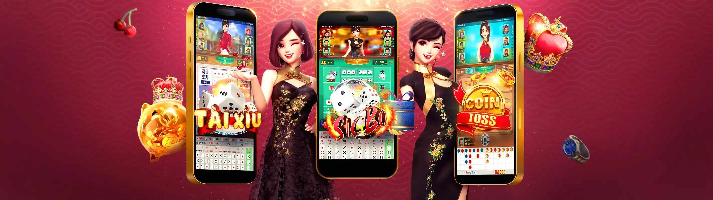 Hình ảnh chính giới thiệu các trò chơi mới tại 8okluck